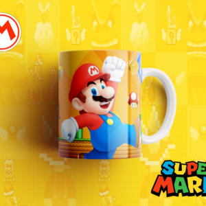 Mugs blanco personalizado Mario Bros