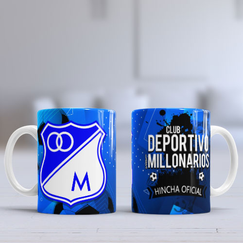 Mugs blanco personalizado equipos de futbol