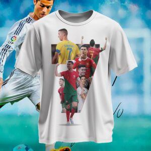 Camiseta piel de durazno Sublimada CR7  Hombre