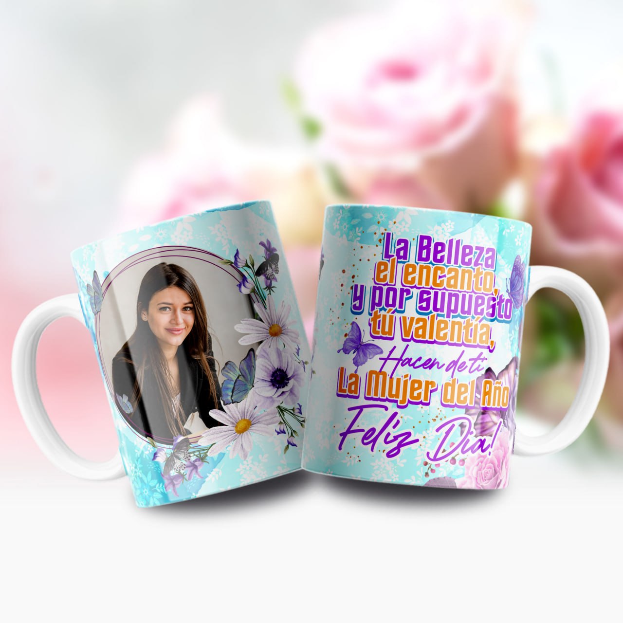 Mugs blanco personalizado dia de la mujer
