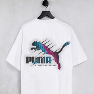 Camisetas Puma-Blancas